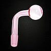 Pink Colored Oil Burner Attachment - 14mm Male - 02
