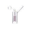 Colored Percolator Oil Burner Water Pipe - 07