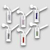Colored Percolator Oil Burner Water Pipe - 01