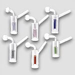 Colored Percolator Oil Burner Water Pipe