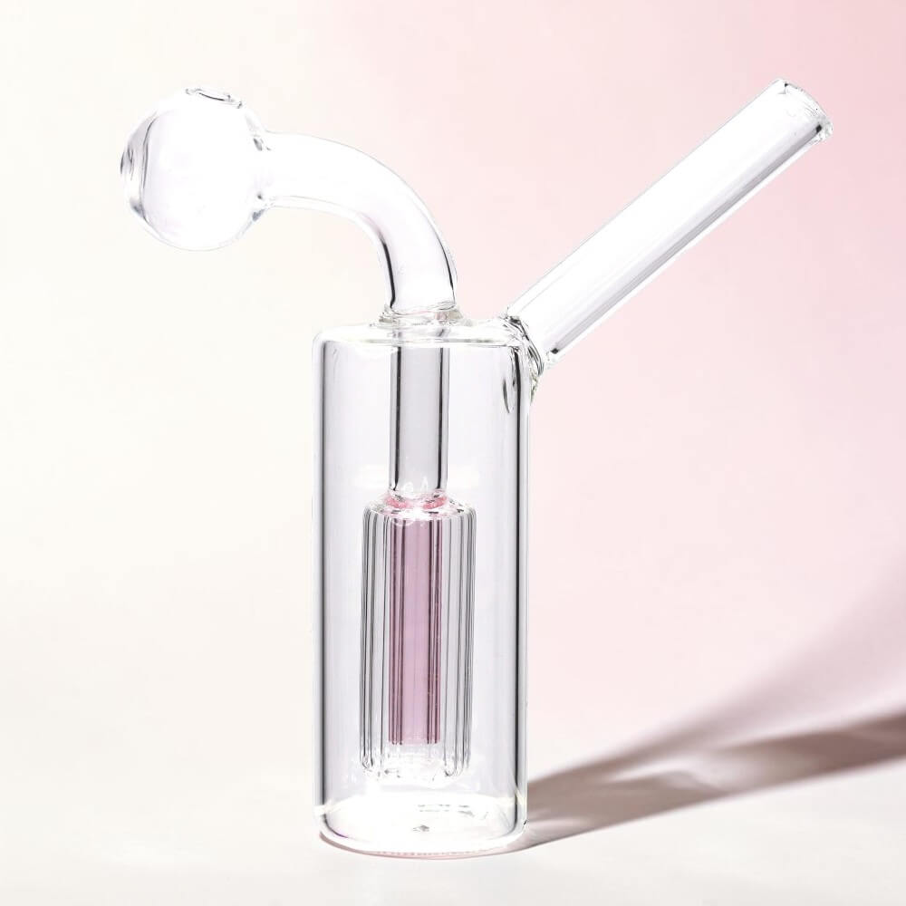 Colored Percolator Oil Burner Water Pipe - 07