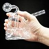 Double Skull Face Oil Burner Pipe Rig - 02
