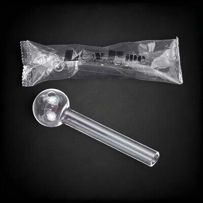 LOV Pipe Oil Burner 4" - Individually Wrapped - 01