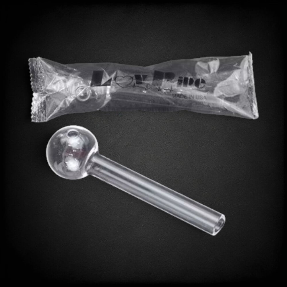LOV Pipe Oil Burner 4" - Individually Wrapped - 01