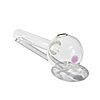 Pink Dot Thick Glass Oil Burner Pipe - 02