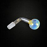Thick Fumed Glass OIl Burner Attachment - 14mm Male