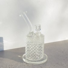 Jane West Twenties Collection Water Pipe - Clear